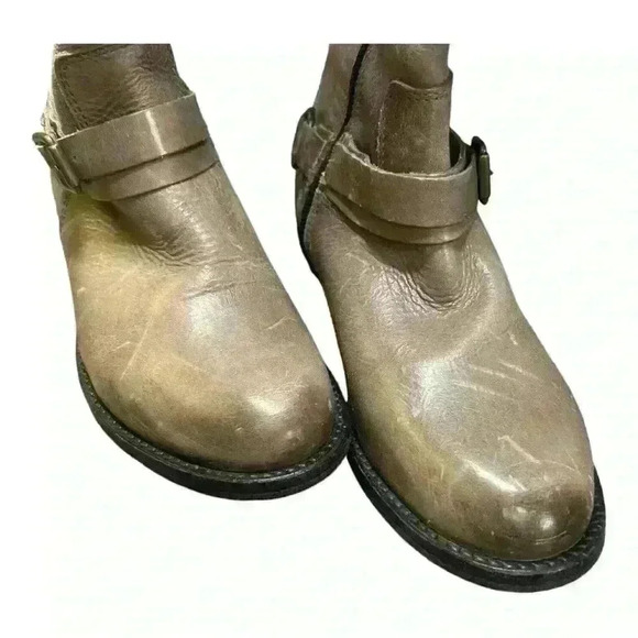 Hinge Dakota Knee High Outer Leather Riding Boots Size 5.5 new - Picture 4 of 14